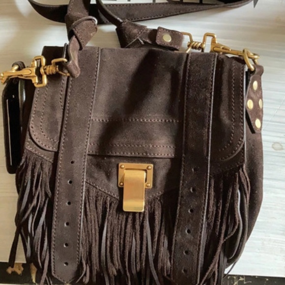 Proenza Schouler Bags Proenza Schouler Brown Suede Crossbody Bag